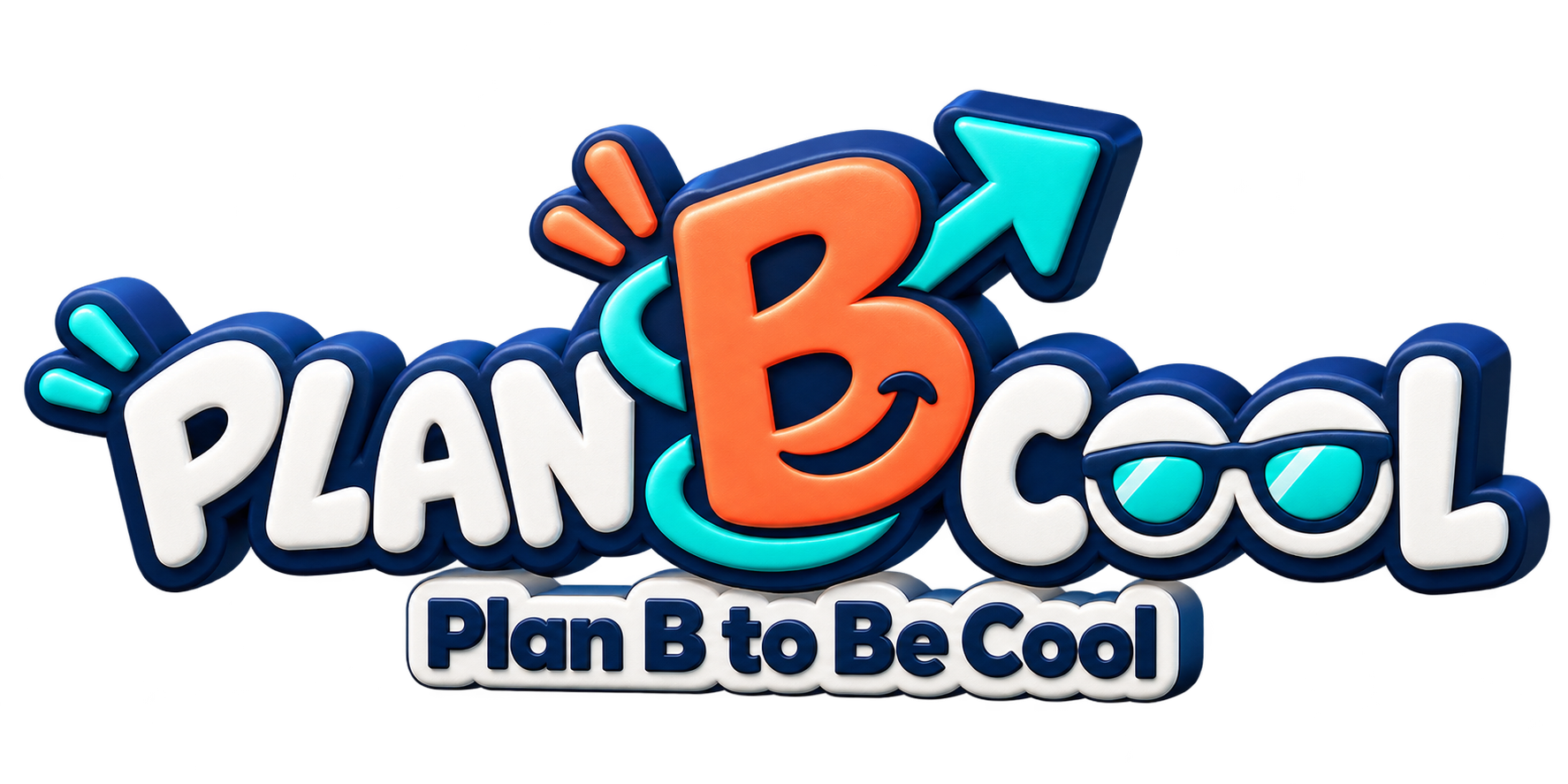 Plan B Cool – Plan B to Be Cool, als räumliches Logo